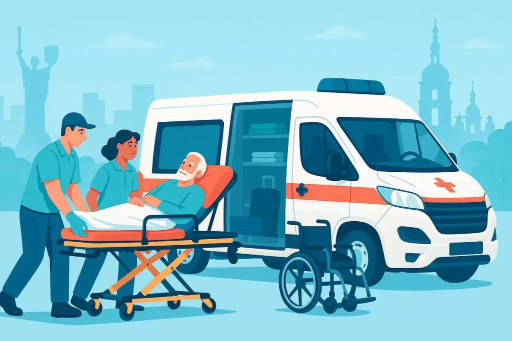 Перевезення хворих у Києві